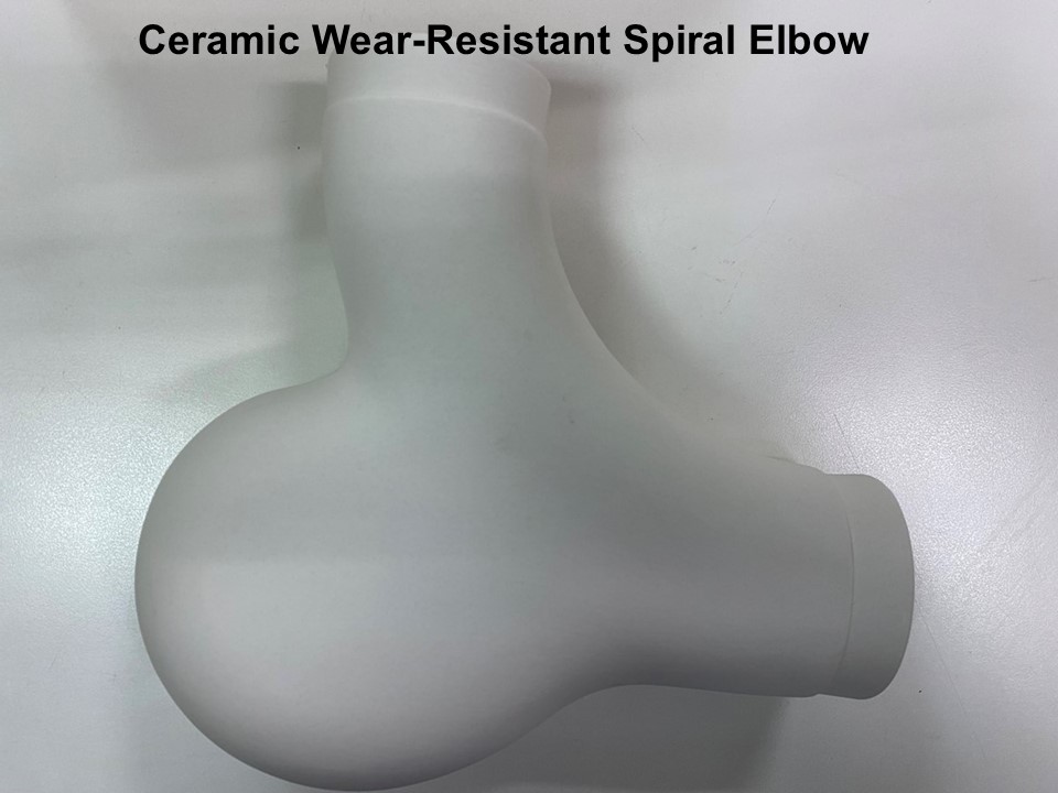 Ceramic Wear-Resistant Spiral Elbow成形