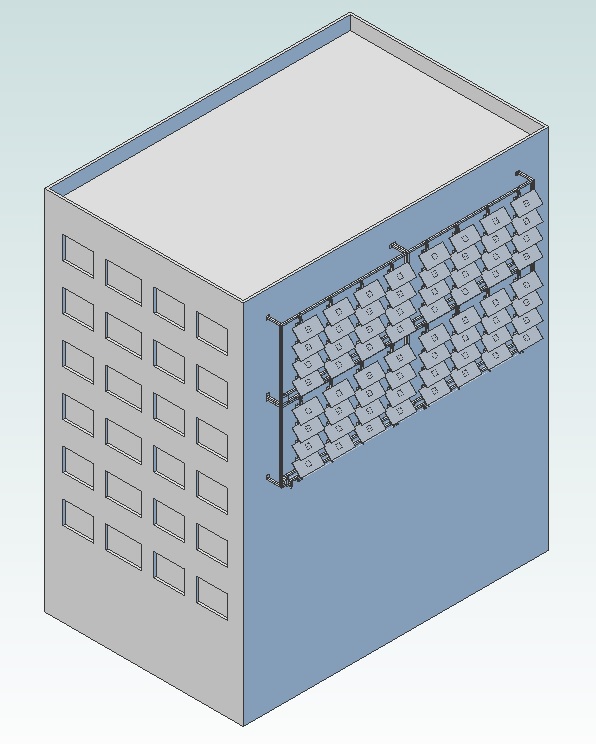 光電板牆壁受光1